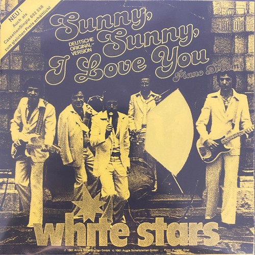 White stars sunny - white,