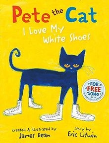 Pete the cat - pete, white