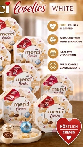 Packungen merci lovelies - 9,