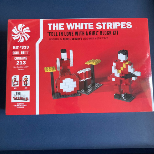 The white stripes fell - fell, in