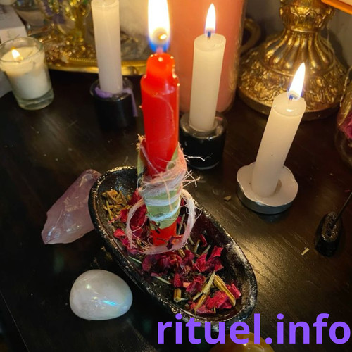 Rituelle weiße magie zieht - weiße,