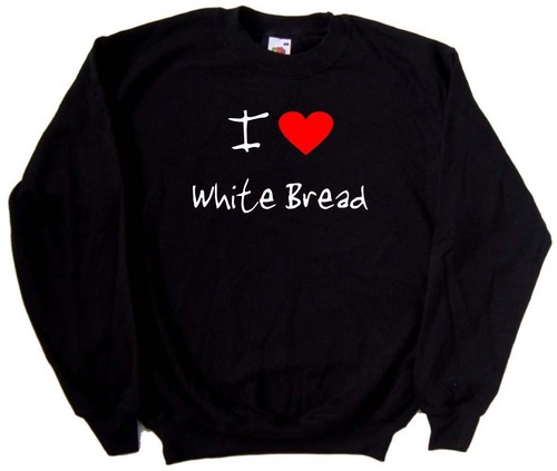 Love heart white bread - i,