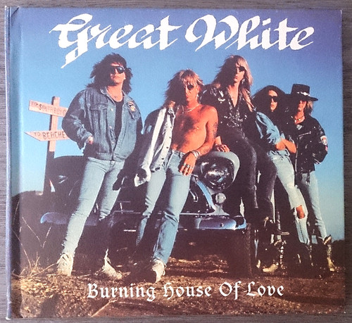 Great white burning house - ,